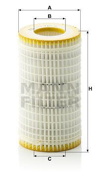 Фильтр масляный двигателя HU7185X MANN FILTER