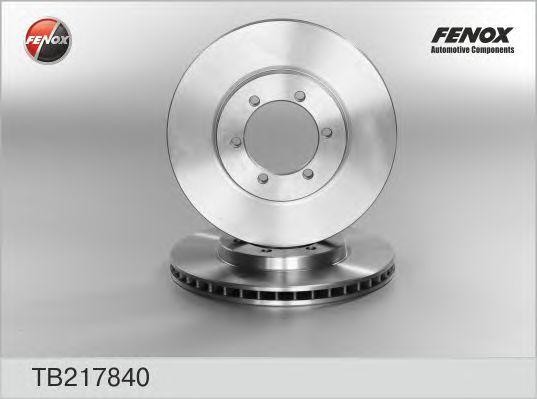 ДИСК ТОРМОЗНОЙ ПЕРЕДНИЙ TB217840 FENOX