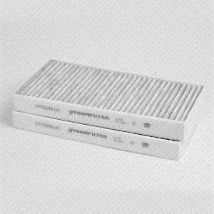 Фильтры салона (комплект) IF0281K GREEN FILTER