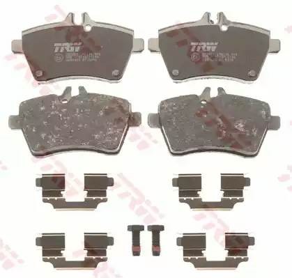 Колодки тормозные дисковые GDB1629 TRW