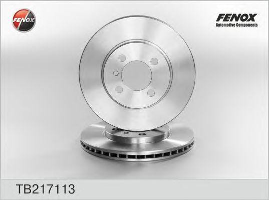 ДИСК ТОРМОЗНОЙ ПЕРЕДНИЙ TB217113 FENOX