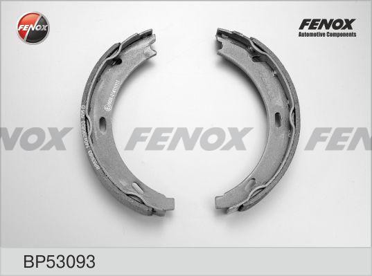 КОЛОДКИ ТОРМОЗНЫЕ БАРАБАННЫЕ СТОЯНОЧНОГО ТОРМОЗА BP53093 FENOX