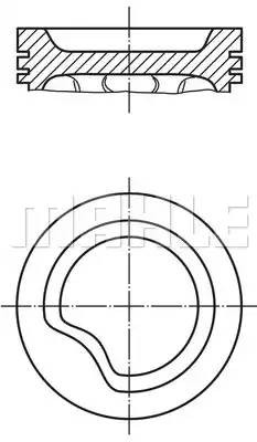 Деталь 011 69 01 MAHLE