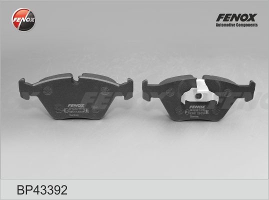 КОЛОДКИ ТОРМОЗНЫЕ ДИСКОВЫЕ ПЕРЕДНИЕ BP43392 FENOX