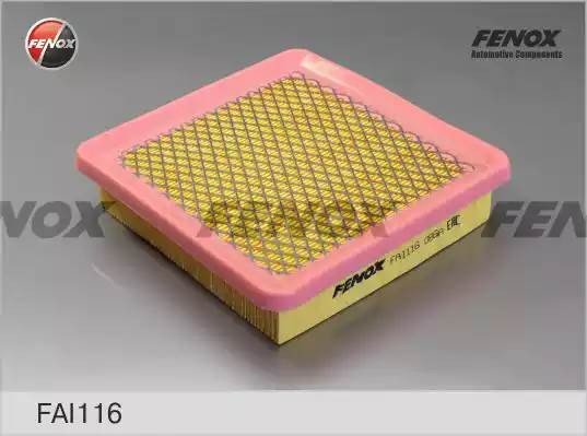 ВОЗДУШНЫЙ ФИЛЬТР  FAI116 FENOX