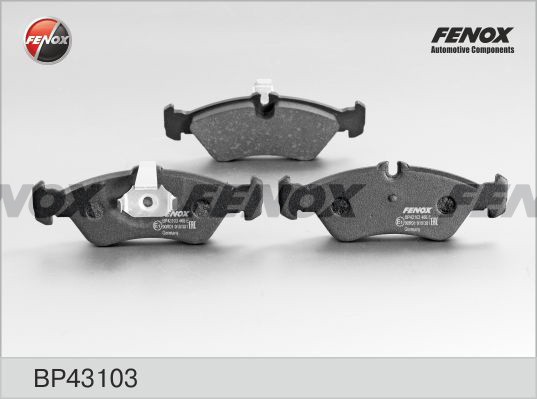КОЛОДКИ ТОРМОЗНЫЕ ДИСКОВЫЕ ЗАДНИЕ BP43103 FENOX