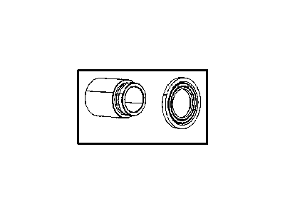Суппорт тормозной (ремкомплект) 68020 255AB CHRYSLER