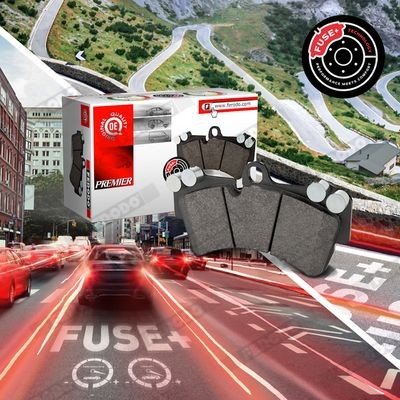 Колодки тормозные дисковые FDB4587 FERODO