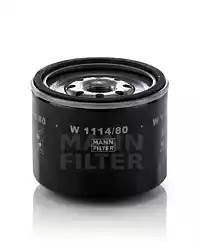 Фильтр масляный двигателя W 1114-80 MANN FILTER