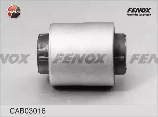 САЙЛЕНТБЛОК ЗАДНЕГО ВЕРХНЕГО ПОПЕРЕЧНОГО РЫЧАГА НАРУЖНЫЙ CAB03016 FENOX