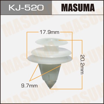 Клипса крепежная KJ520 MASUMA