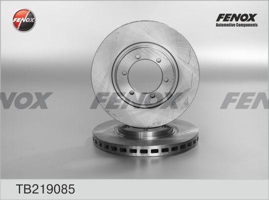 ДИСК ТОРМОЗНОЙ ПЕРЕДНИЙ TB219085 FENOX