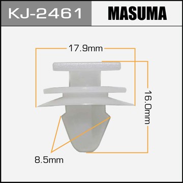 Клипса крепежная KJ2461 MASUMA
