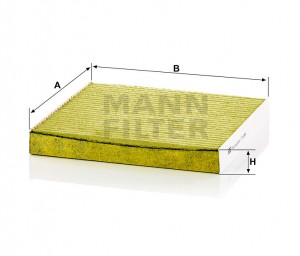 Фильтр салона FP2358 MANN FILTER