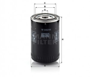 Фильтр масляный двигателя W 940/44 MANN FILTER