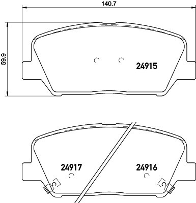 Колодки тормозные дисковые 8DB 355 028-781 PAGID