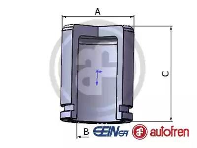 Поршень тормозного суппорта D025279 AUTOFREN SEINSA