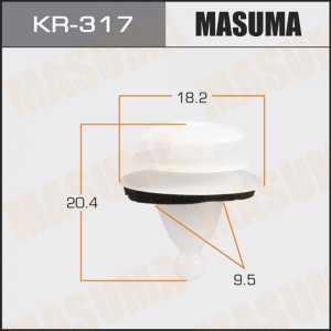 Клипса крепежная KR317 MASUMA