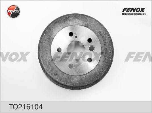 БАРАБАН ТОРМОЗНОЙ TO216104 FENOX