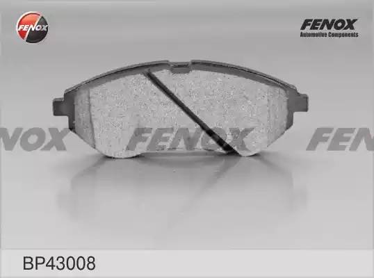 КОЛОДКИ ТОРМОЗНЫЕ ДИСКОВЫЕ ПЕРЕДНИЕ BP43008 FENOX
