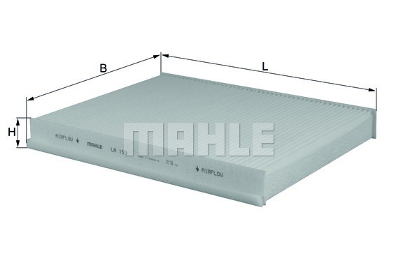Фильтр салона LA153 MAHLE