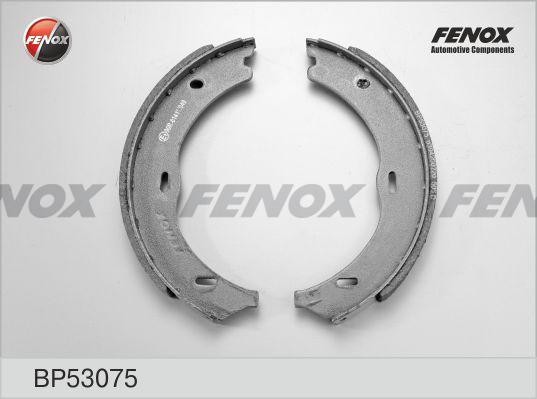 КОЛОДКИ ТОРМОЗНЫЕ БАРАБАННЫЕ СТОЯНОЧНОГО ТОРМОЗА BP53075 FENOX