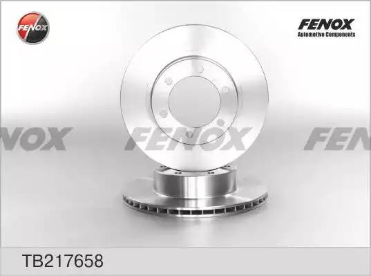 ДИСК ТОРМОЗНОЙ ПЕРЕДНИЙ TB217658 FENOX
