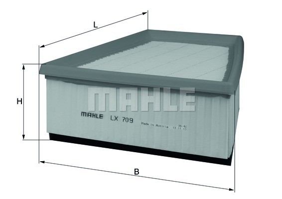 Фильтр воздушный LX709 MAHLE