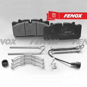 КОЛОДКИ ТОРМОЗНЫЕ ДИСКОВЫЕ ПЕРЕДНЕЙ ЗАДНЕЙ ОСИ WABCO BP44015 FENOX