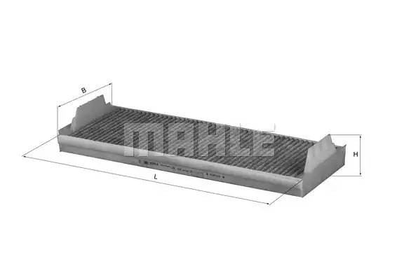 Фильтр салона LAK154 MAHLE