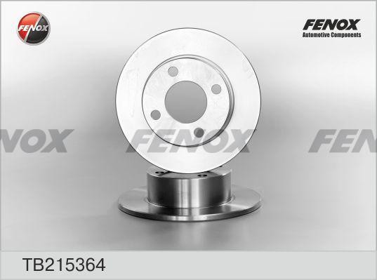ДИСК ТОРМОЗНОЙ ЗАДНИЙ TB215364 FENOX