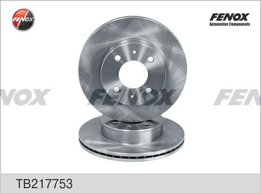 ДИСК ТОРМОЗНОЙ ПЕРЕДНИЙ TB217753 FENOX