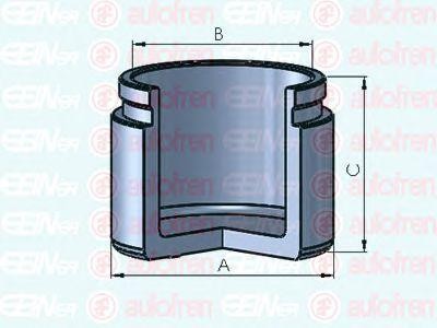 Поршень тормозного суппорта D025239 AUTOFREN SEINSA