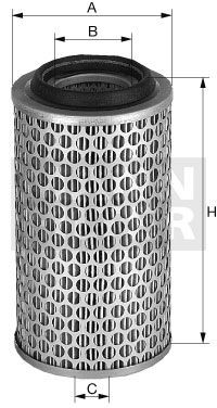 Фильтр воздушный C 36 1142 MANN FILTER
