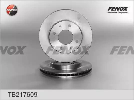 ДИСК ТОРМОЗНОЙ ПЕРЕДНИЙ TB217609 FENOX