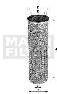 Фильтр воздушный CF 22 269 MANN FILTER