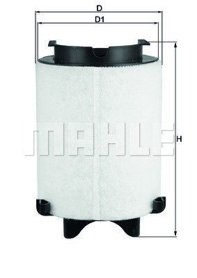 Фильтр воздушный LX1566/1 MAHLE
