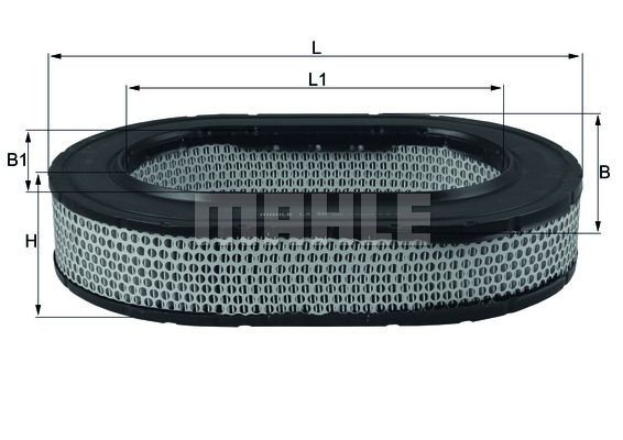 Фильтр воздушный LX524 MAHLE