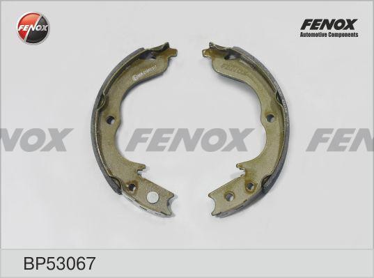 КОЛОДКИ ТОРМОЗНЫЕ БАРАБАННЫЕ СТОЯНОЧНОГО ТОРМОЗА BP53067 FENOX
