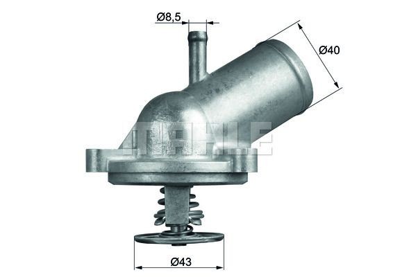 Термостат системы охлаждения TM 21 103 MAHLE