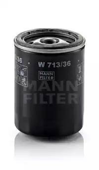 Фильтр масляный двигателя W71336 MANN FILTER