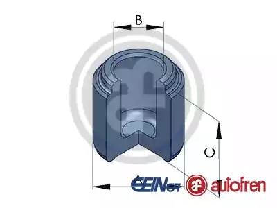Поршень тормозного суппорта D025118 AUTOFREN SEINSA
