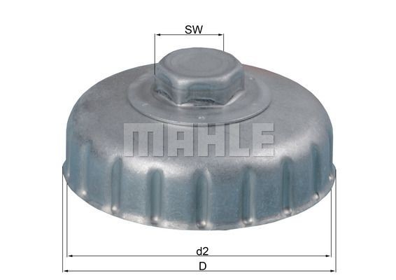 Фильтр воздушный LX462 MAHLE