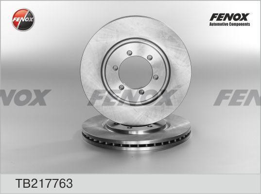 ДИСК ТОРМОЗНОЙ ПЕРЕДНИЙ TB217763 FENOX