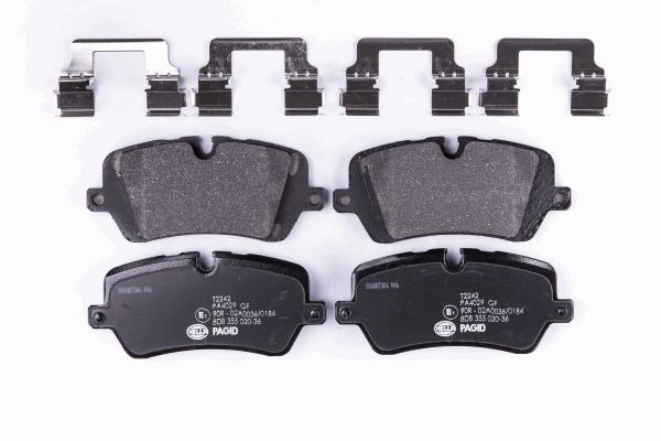 Колодки тормозные дисковые 8DB 355 020-361 PAGID