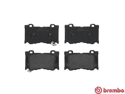 Колодки тормозные дисковые P56089 BREMBO