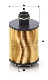 Фильтр масляный двигателя HU 7004/1 X MANN FILTER