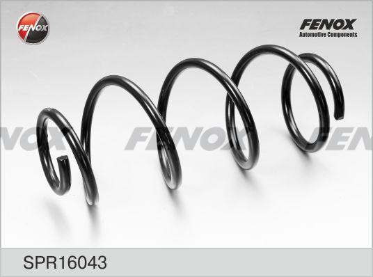 ПРУЖИНА ПОДВЕСКИ ПЕРЕДНЯЯ SPR16043 FENOX