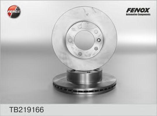 ДИСК ТОРМОЗНОЙ ПЕРЕДНИЙ TB219166 FENOX