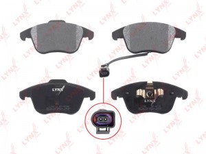 Колодки тормозные дисковые BD-8038 LYNXAUTO
